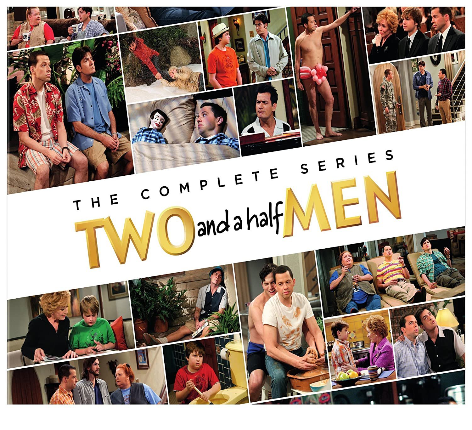 Two and a Half Men: The Complete Series All 12 Seasons 39 Disc Boxed Gift Set
