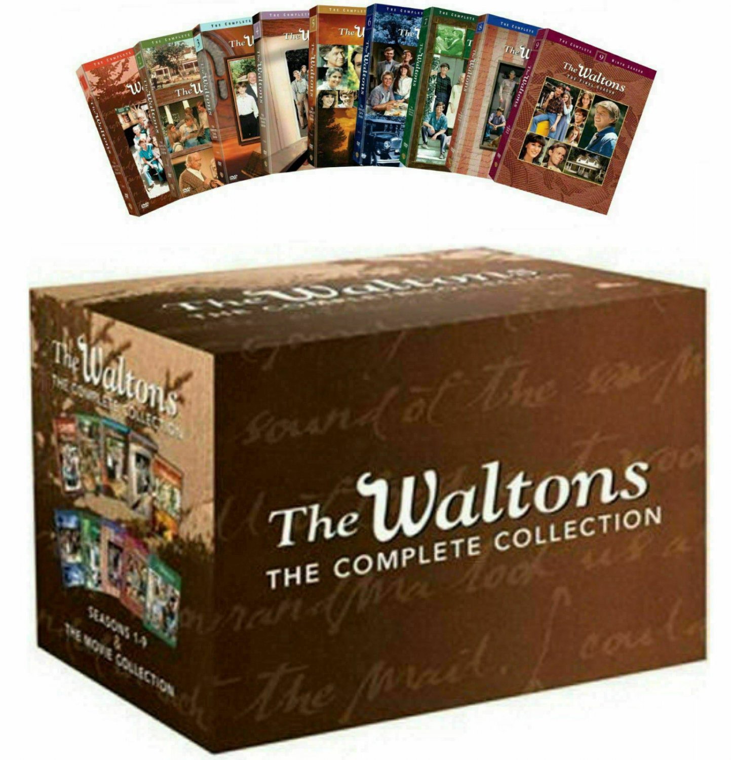 The Waltons Complete Series DVD Box Set Seasons 1 2 3 4 5 6 7 8 9