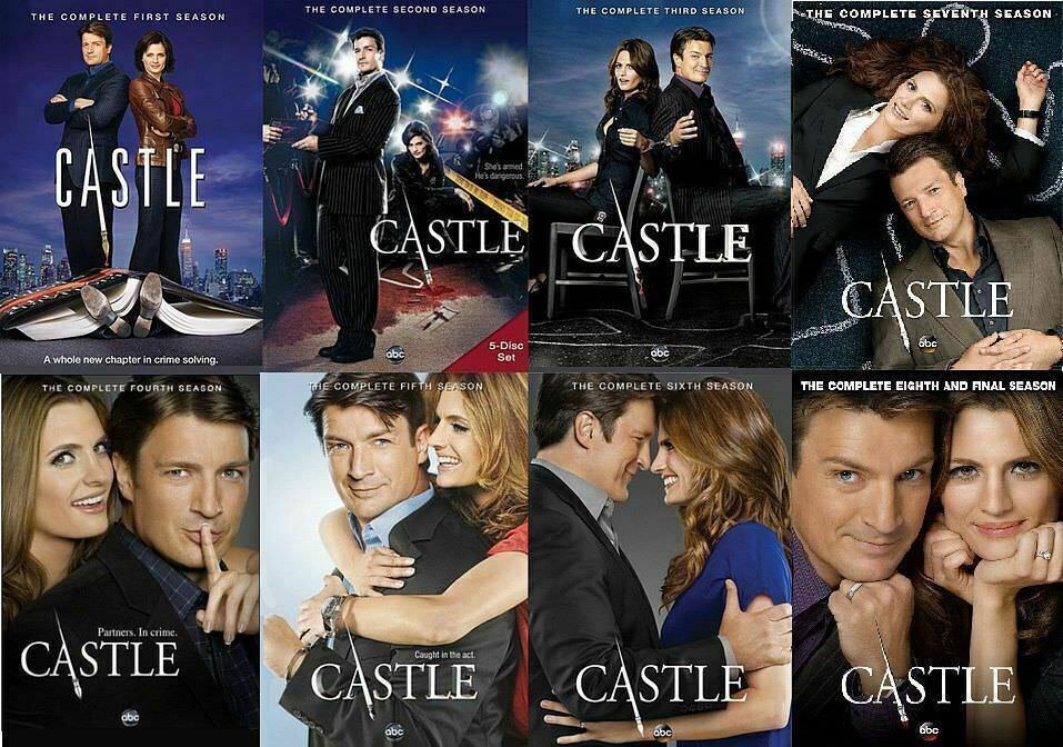 Castle The Complete Series DVD Season 1-8 (1 2 3 4 5 6 7 8) US Seller New