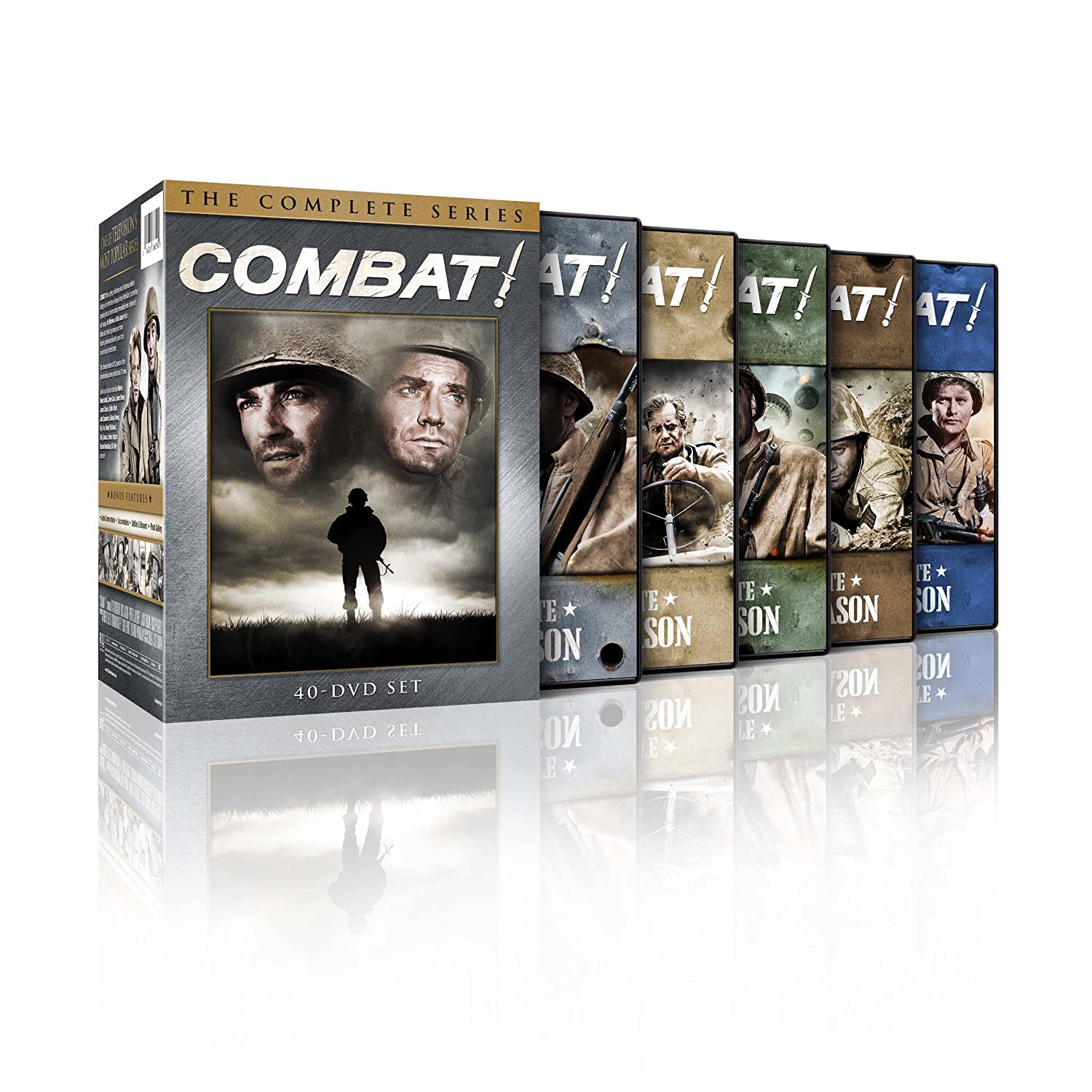 Combat - The Complete Series (DVD, 2013, 40-Disc Set)