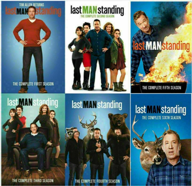Last Man Standing: The Complete Series Season 1-6 1 2 3 4 5 6 DVD Bundle Set