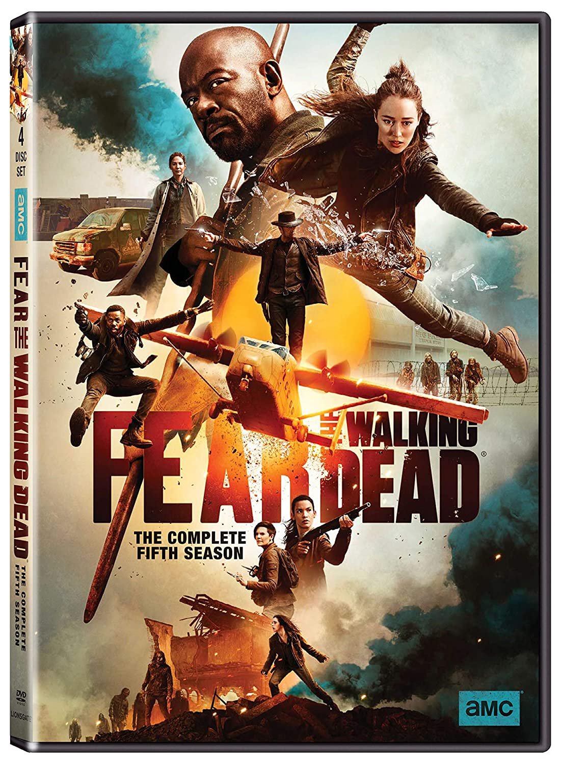 Fear The Walking Dead Fifth Season 5 (DVD Box Set, 3-Disc)