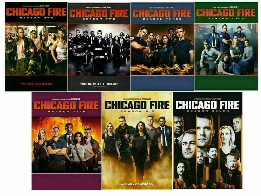 Chicago Fire: The Complete Series Season 1-7 1 2 3 4 5 6 7 DVD Set