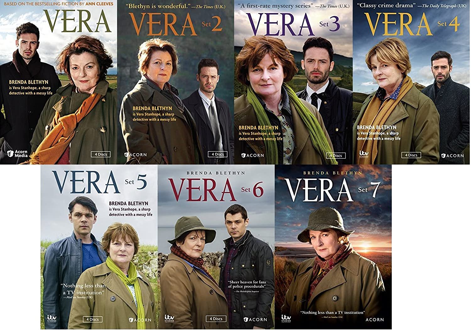 Vera Ultimate Collection Sets 1-7 1 2 3 4 5 6 7
