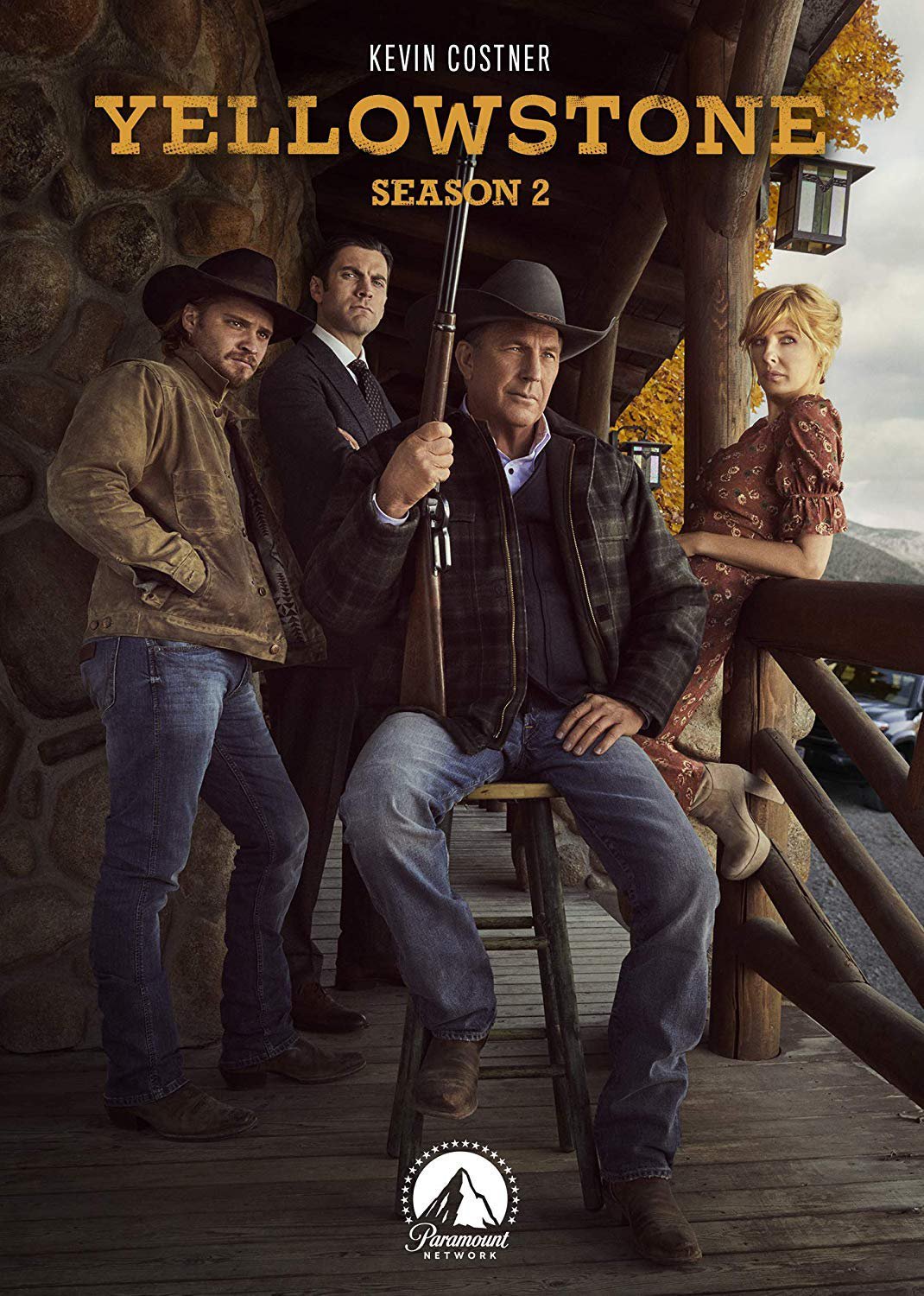 Yellowstone Season 2 ( 4-Disc, DVD Set ) Brand New Two Series Second