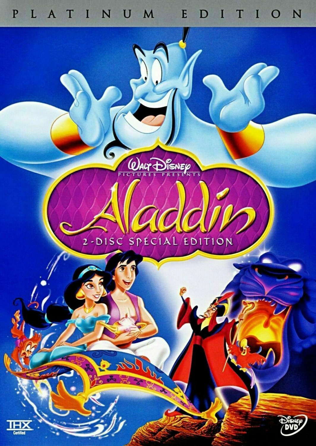 Aladdin Platinum Edition 2-Disc Special Edition DVD New