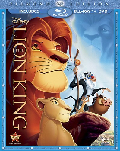 The Lion King (Blu-ray/DVD, 2011, 2-Disc Set, Diamond Edition)
