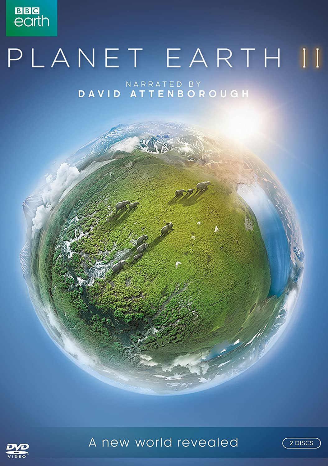 Planet Earth II DVD 2017, 2-Disc Set David Attenborough New Sealed