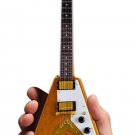 Axe Heaven Gibson 1958 Korina Flying V Mini Guitar Collectible