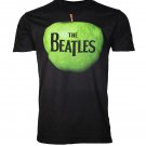 Beatles Apple Logo Black T-Shirt - XX-Large
