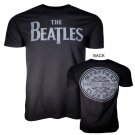 Beatles Lonely Hearts Black T-Shirt - Small