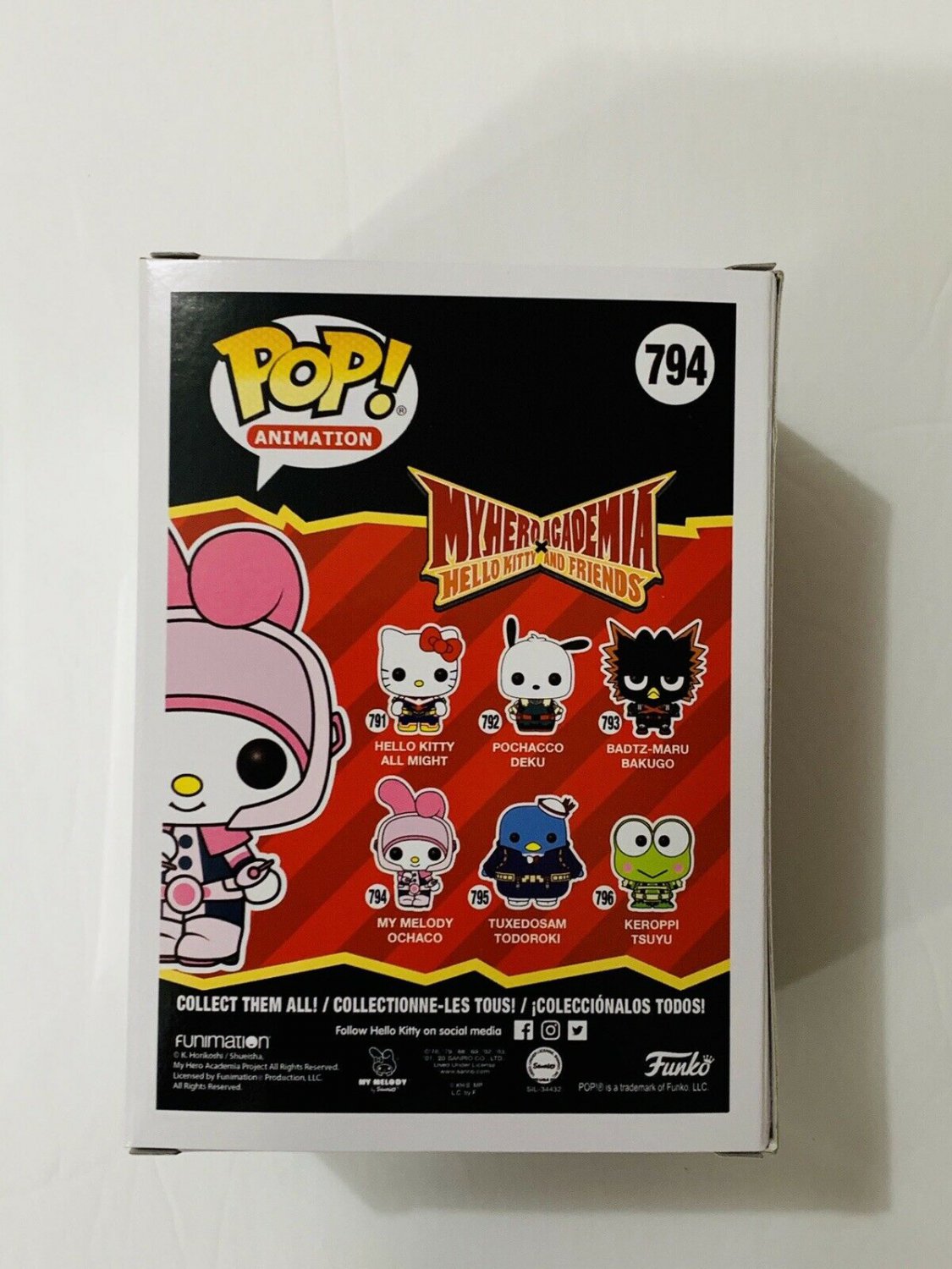 my melody ochaco pop