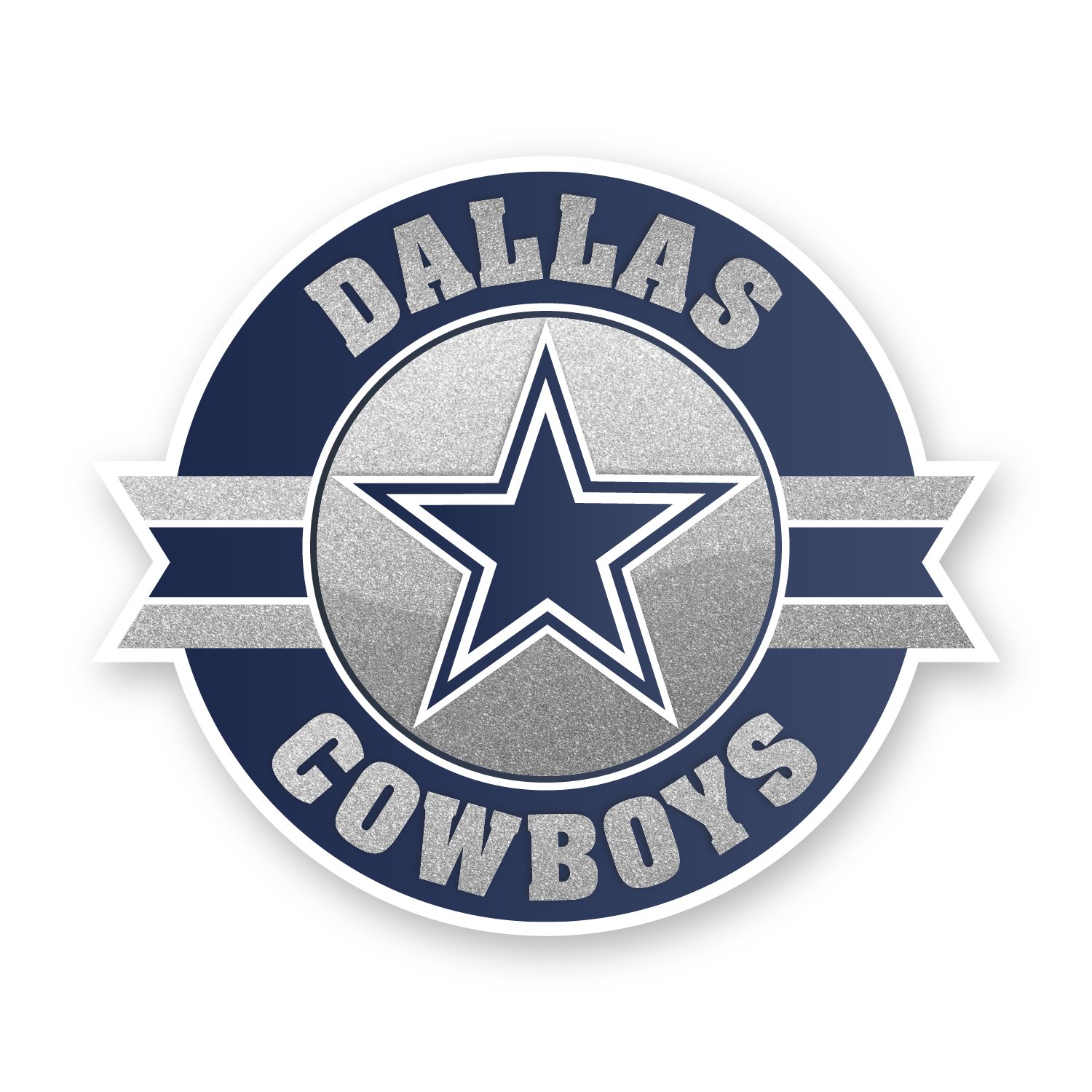 Dallas Cowboys Logo Decal Sticker Die Cut Vinyl Car Truck Wall NFL ...