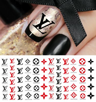 Brown Louis Print Waterslide Nail Decals – Cocoaisms