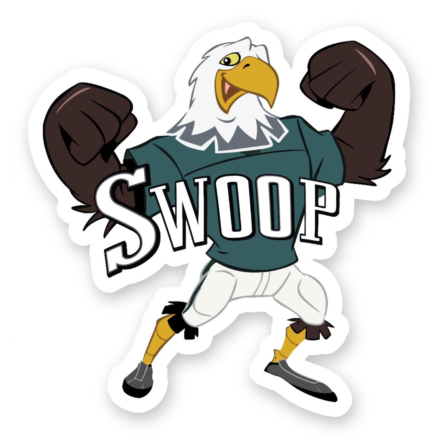 Philadelphia Eagles Sticker, Waterproof Vinyl Decal