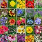 ALL HEIRLOOM Wildflower Mix Flower Gardens Attract Pollinators Non-GMO 500 Seeds