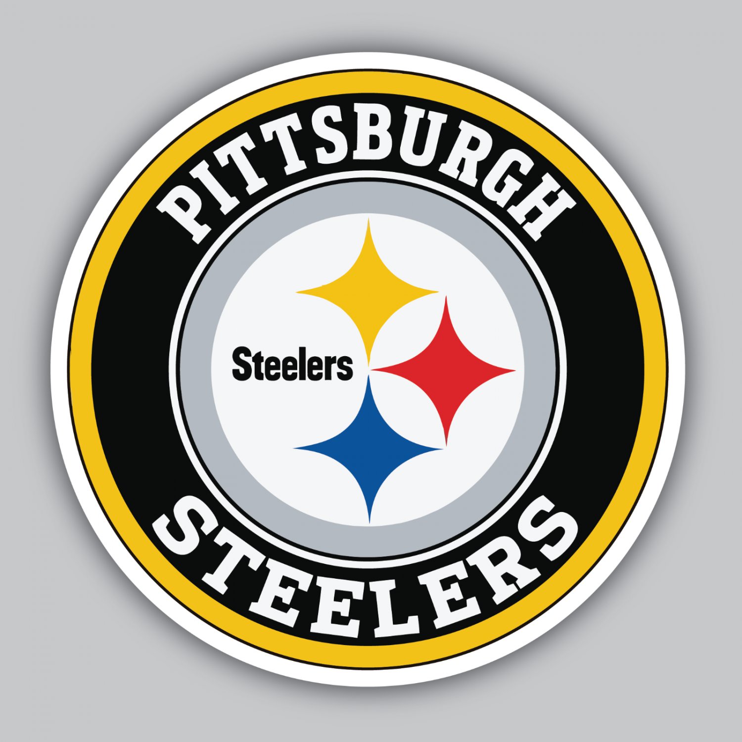 Pittsburgh Steelers Vinyl Sticker/Decal NFL Pro Football AFC North PA