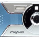 VIVITAR VIVITAR VIVICAM 3340 DIGITAL CAMERA (Model: vivicam3340 (R)