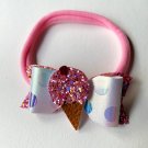 Ice cream hair bow