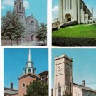 LOT of 4 CHURCHES
