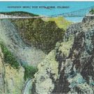 Suspension Bridge over Royal Gorge CO