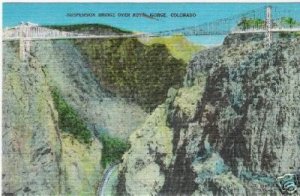 Suspension Bridge over Royal Gorge CO