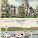 Lot of 2 GIANT Postcards, Montana - Idaho
