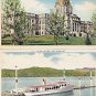 Lot of 2 GIANT Postcards, Montana - Idaho