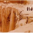 Niagra Falls - early 1900's - almost frozen over