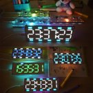 CFun DIY 6 Digit LED Large Screen Two-Color Digital Tube Desktop Clock Kit Touch Control