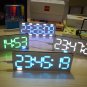CFun DIY 6 Digit LED Large Screen Two-Color Digital Tube Desktop Clock Kit Touch Control