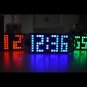 DIY Digital LED Clock Kit DS3231 High Precision Touch Key Control Temperature Date Display