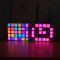 CFun Multi-function LED Cool Music Spectrum RGB Color Palette Clock Kit
