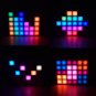 CFun Multi-function LED Cool Music Spectrum RGB Color Palette Clock Kit