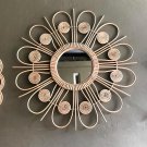 Peacock Natural Rattan Mirror Frame | FREE Shipping*