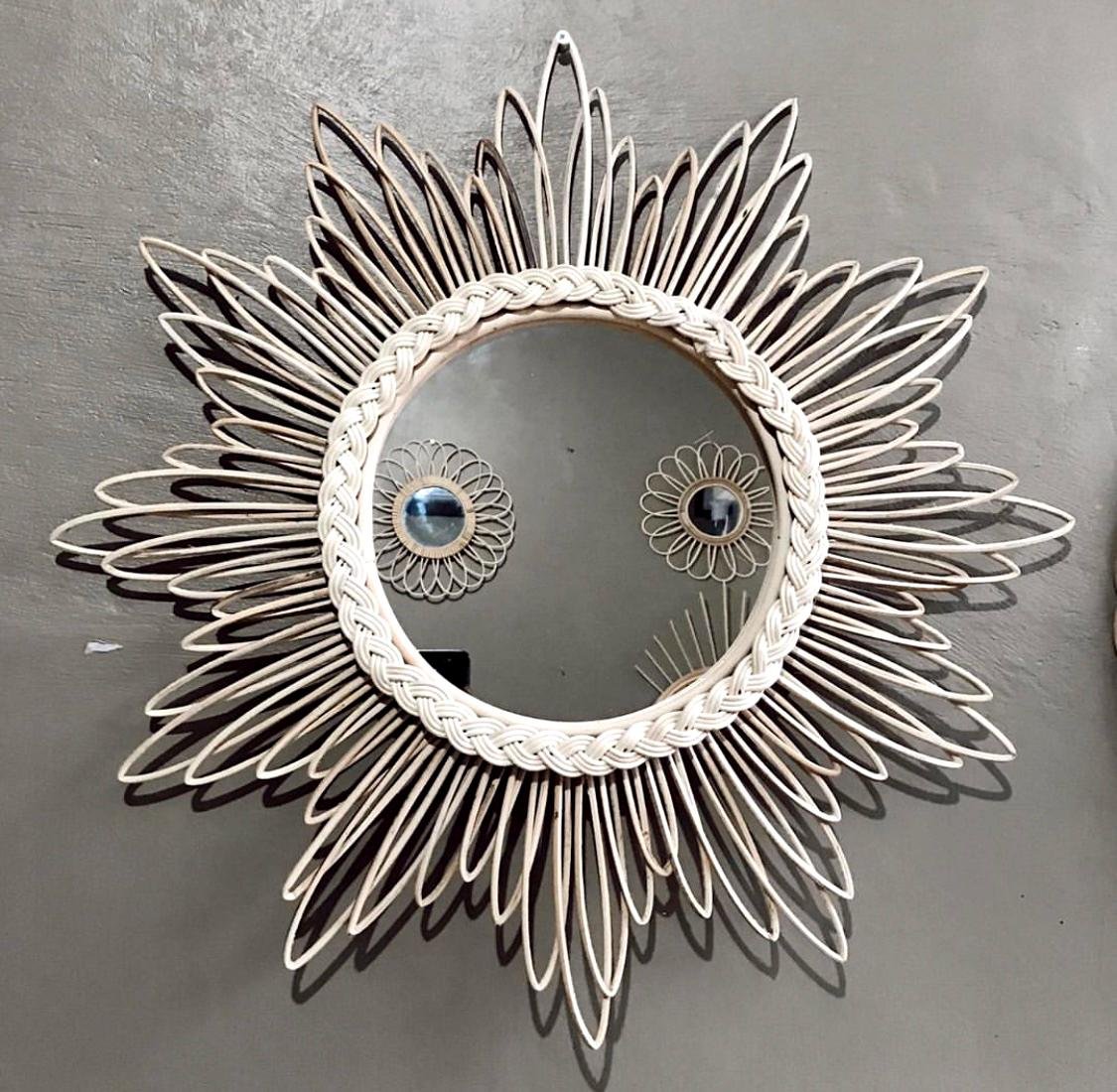 Sunshine Natural Rattan Mirror Frame | FREE Shipping*