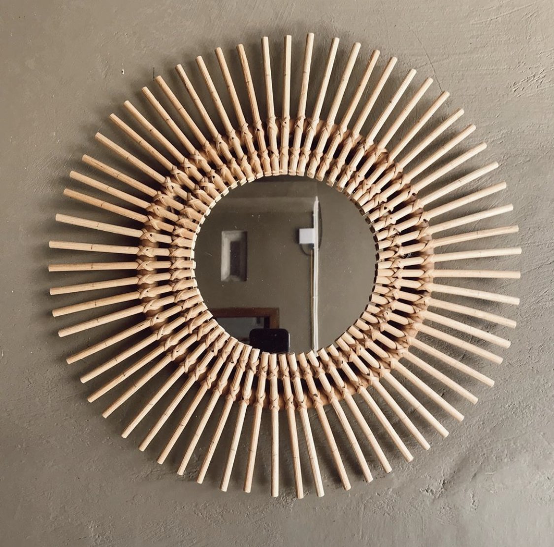 Aster Natural Rattan Mirror Frame | FREE Shipping*