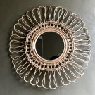 Cyclamen Natural Rattan Mirror Frame | FREE Shipping*