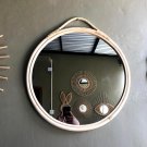 Simple Round Natural Rattan Mirror Frame | FREE Shipping*