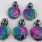 OIL SLICK Poison Apple #5 Nylon Zipper Pull - 5 Pack