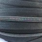 BLACK Oil Slick #5 Nylon Zipper Tape 5 YARD CUT