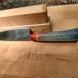 6" Utility Chef's Knife, 80CrV2 High Carbon Steel, Dyed Maple Handle