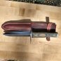 Flat Back 5.5" Dagger, High Carbon Steel, Camo Micarta Handle
