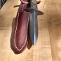 Flat Back 5.5" Dagger, High Carbon Steel, Camo Micarta Handle