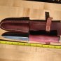 Flat Back 5" Dagger, High Carbon Steel, Purpleheart Wood Handle