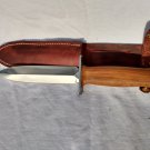 Flat Back 5.5" Dagger, High Carbon Steel, Ironwood Handle