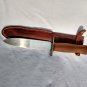 Flat Back 5.5" Dagger, High Carbon Steel, Ironwood Handle