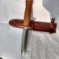 Flat Back 5.5" Dagger, High Carbon Steel, Ironwood Handle