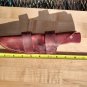 Handforged 4" Camping Knife, Custom Leather Sheath, High Carbon Steel.