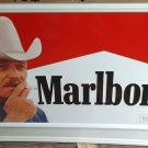 Marlboro Man Cowboy Smoking Cigarettes Promotional Advertising Metal Sign 22" H x 32"